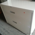 Steelcase Beige 2 Drawer Lateral File Cabinet, Locking SND